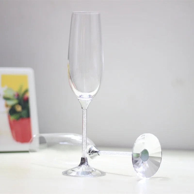 Свадебный Набор Винных Бокалов Хрустальный винный бокал флейты/бокалы для