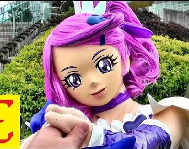 Изготовленная на заказ полная голова Doki косплей Кигуруми маска