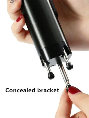 Скрытая селфи-палка Bluetooth фотодержатель цинковый сплав перезаряжаемая артефакт