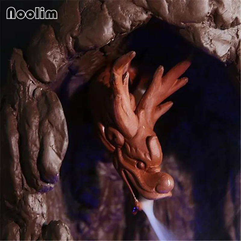 Электрический Дракон Backflow благовония яркий светодиодный светильник держатель