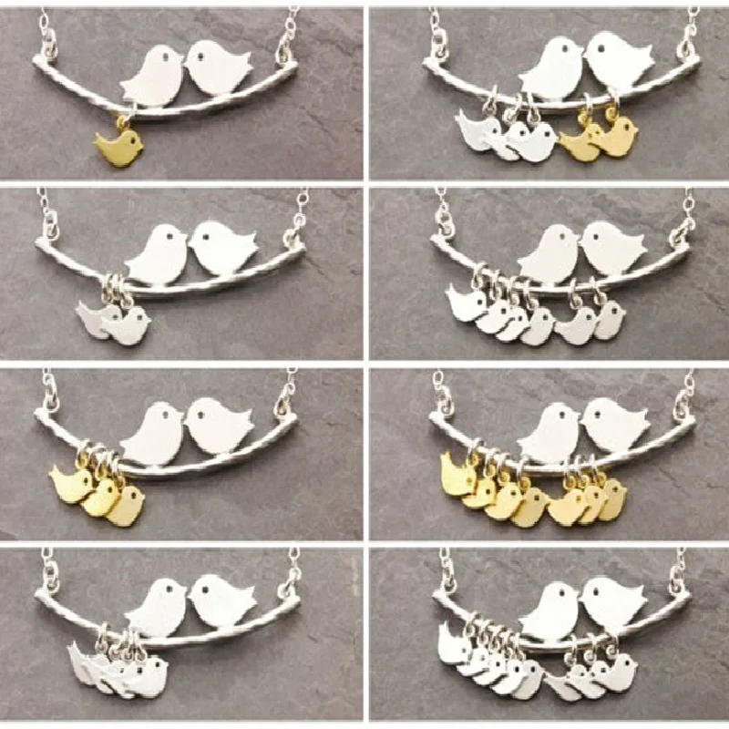 

The New Selling 1-8 Category Bird Bird Necklace Simple Fashion Tree and Bird Pendant Necklace Mother Jewelry Hot Selling