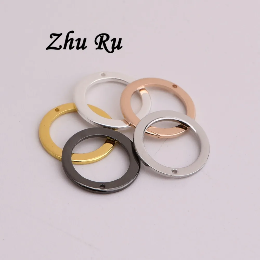 10 шт. ZHU RU 9 5 мм Подвески хула обручи серьги турбины велосипедисты форма