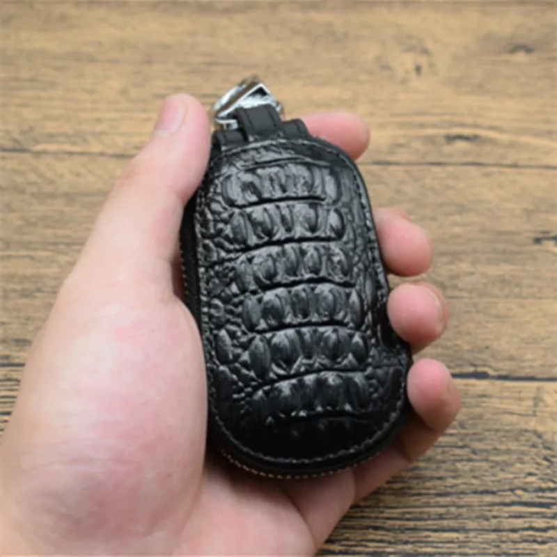BYCOBECY натуральная кожа ключа автомобиля кошельки Для мужчин Key Holder ключница ключи