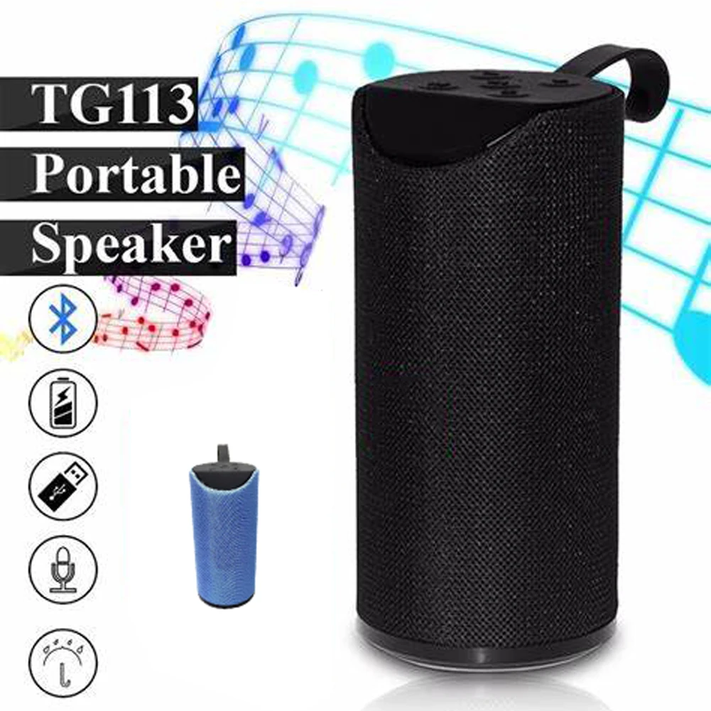 Bluetooth динамик стерео для смартфонов usb громкоговоритель портативный музыкальный