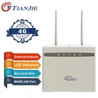 Wi-Fi роутер TianJie 4G LTE, повторитель CPE, модем, Мобильная точка доступа, беспроводная широкополосная связь со шлюзом SIM-карты