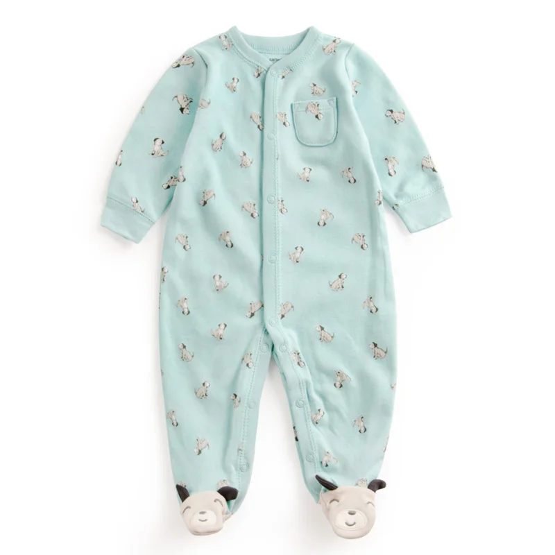 baby romper 6 Одежда для маленьких девочек от 0 до 12 месяцев с рисунком кота; Детские ползунки для мальчиков и девочек; комбинезон; одежда с изображением животных; Одежда для новорожденных; Детский комбинезон - Цвет: baby romper 6