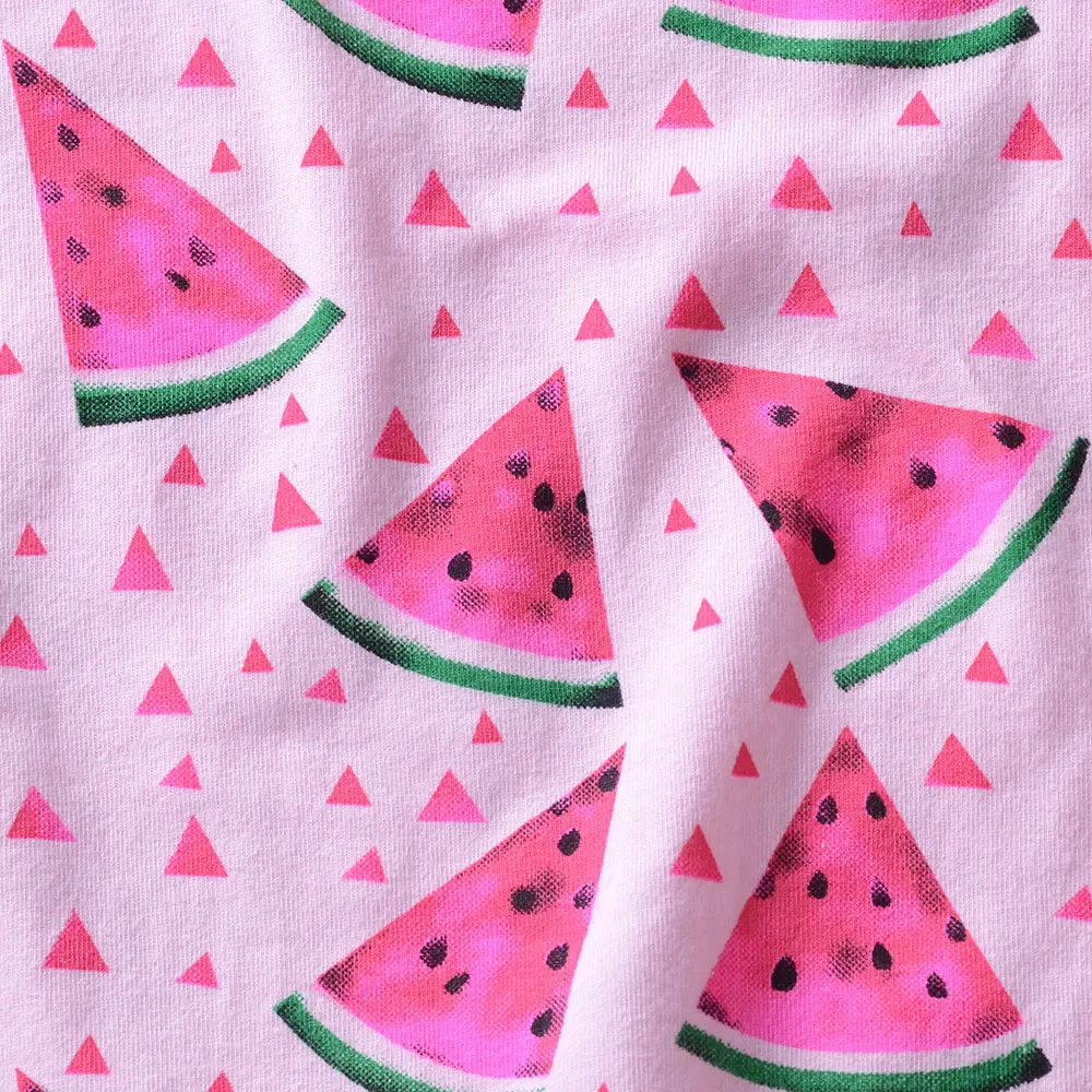 New Baby Girls Romper 2018 Summer Sleeveless Child bebes Clothes Fruit Watermelon Printed Kids Girl One-pieces Jumpsuit Outfit | Детская