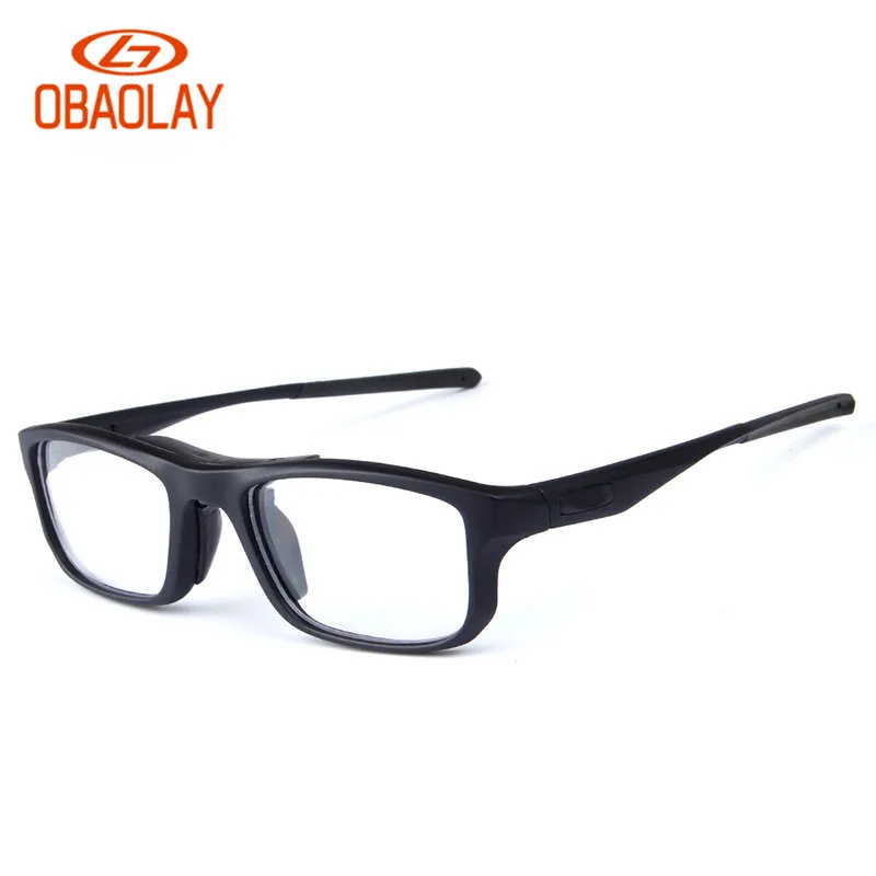 glossy black 24g ультра-светильник TR90 унисекс анти-шокирующие баскетбольные очки защитные тренировочные спортивные очки солнцезащитные очки оптическая оправа - Цвет: glossy black