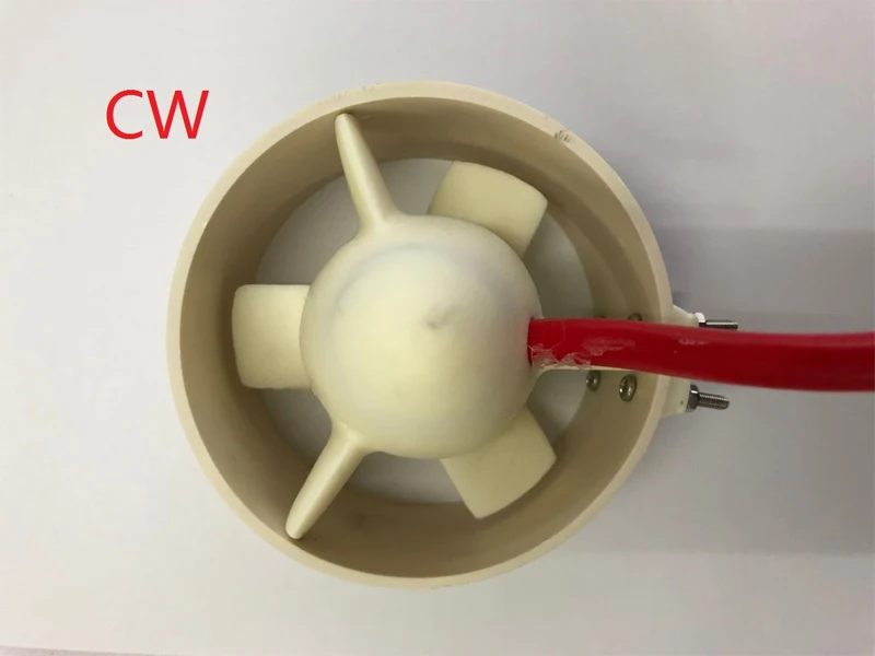 1pcs cw ROV 12 в 80 мм Пропеллер бесщеточный двигатель подводный двигатель 3-5 кг тяга 3S Lipo часть для RC приманки буксир лодка подводная лодка - Цвет: 1pcs cw