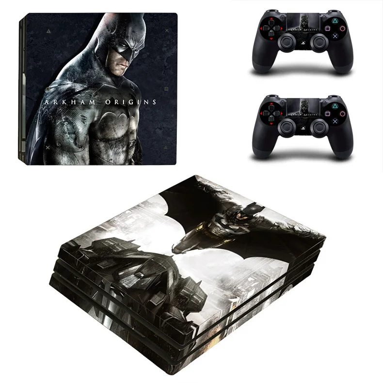 Бэтмен PS4 Pro стикер кожи Vinilo стикер s PS 4 Play станция 4 Pro Pegatina для игровой консоли 4 Pro и два контроллера