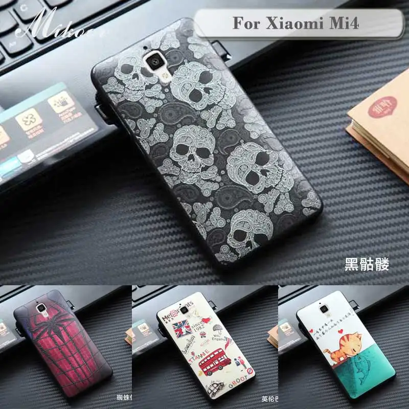 Ультратонкий 0,3 мм прозрачный мягкий Силиконовый ТПУ чехол для Xiaomi MI4 чехол для Xiaomi MI4 M4 чехол для задней панели сотового телефона чехол