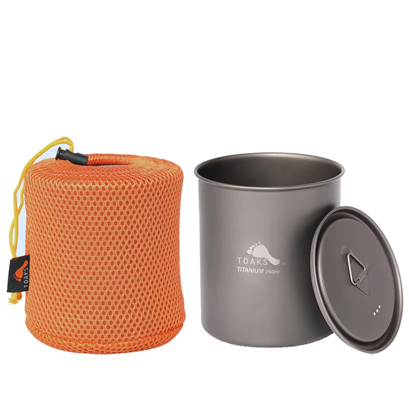 TOAKS Открытый Кемпинг Туризм Путешествия пикника титана котел Кружка чаша