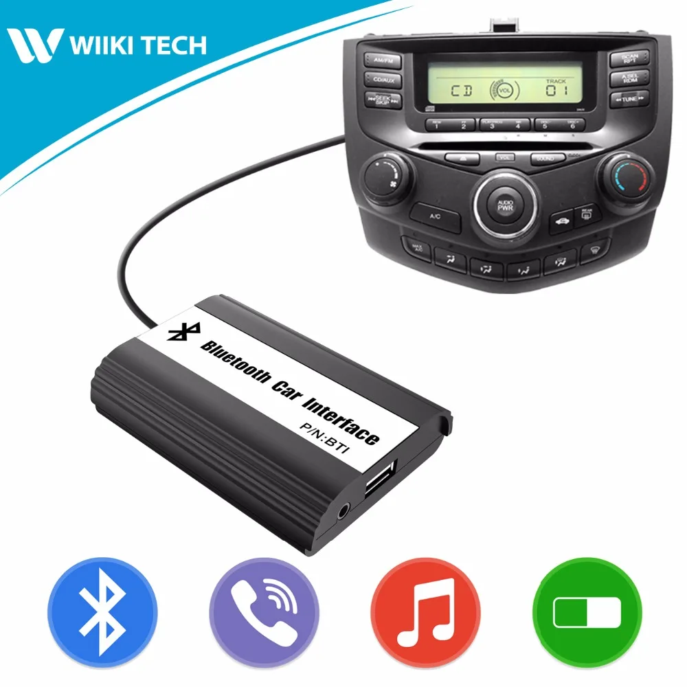 Автомобильный радиоприемник APPS2Car Bluetooth Hands Free беспроводной музыкальный приемник