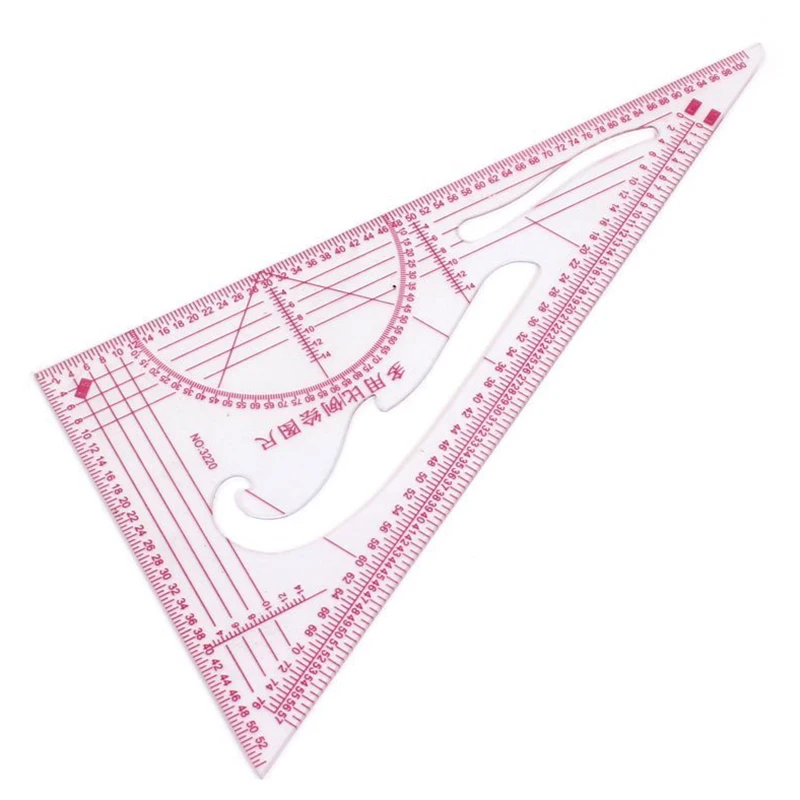 PPYY NEW Clothing 1: 3 4 5 Share 90 градусов треугольные весы линейка 2 части|triangular scale ruler|scale