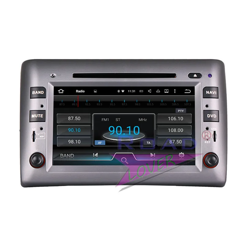 Roadlover Android 9,0 Автомобильный мультимедийный dvd-плеер радио для Fiat Stilo 2002-2010 Стерео gps навигация Automagnitol 2 Din " видео