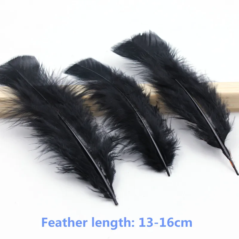 50 шт. разноцветные декоративные перья для одежды 13 16 см|turkey feathers|feather wedding