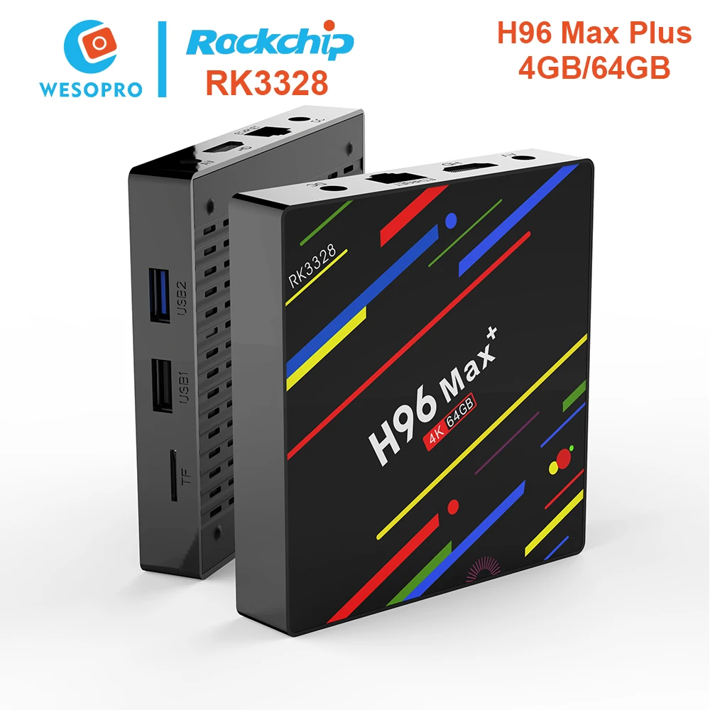 H96 Max Plus Android 8,1 ТВ приставка Поддержка Арабский французский португальский польский Немецкий Италия Испания Нидерланды Швеция Великобритания США CA IP tv M3U