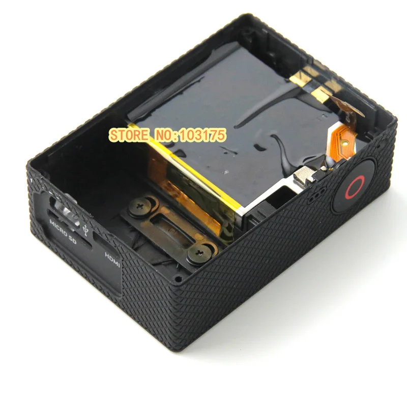 Оригинальный чехол для задней крышки корпуса GoPro Hero 3 Hero3 белая версия с