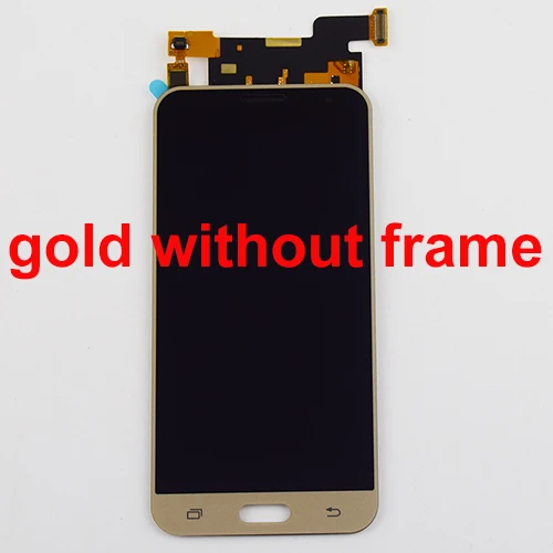 Gold without frame ЖК для samsung Galaxy J3 ЖК-экран J320 J320A J320F lcd J320M J3 J320FN ЖК-дисплей кодирующий преобразователь сенсорного экрана в сборе - Цвет: Gold without frame