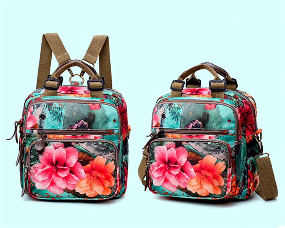 Рюкзак из ткани Оксфорд сумка для женщин многофункциональный рюкзак высокого