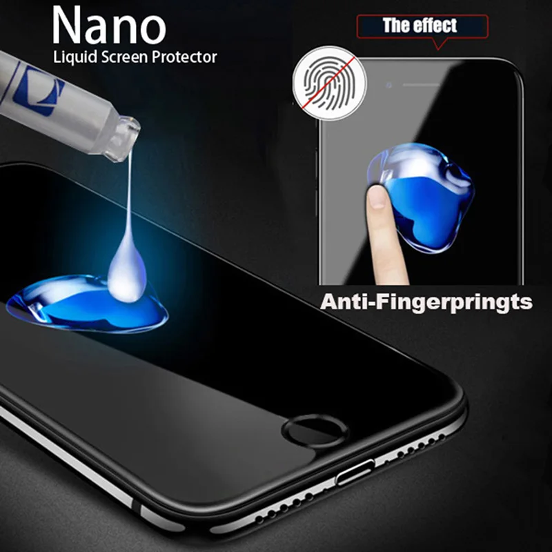 Жидкий экран протектор Чехлы SIKAI NANO Hi-tech для iPhone Samsung Универсальная невидимая