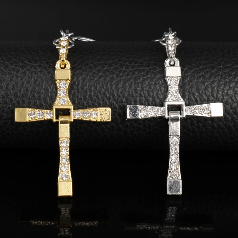 Форсаж брелок Toretto с крестом для ключей подвеска Chaveiro фильм ювелирные изделия