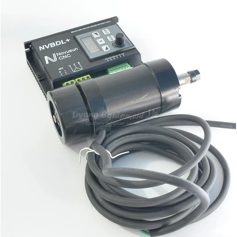 Бесщеточный мотор шпинделя с drive kit панель управления для гравировальный станок