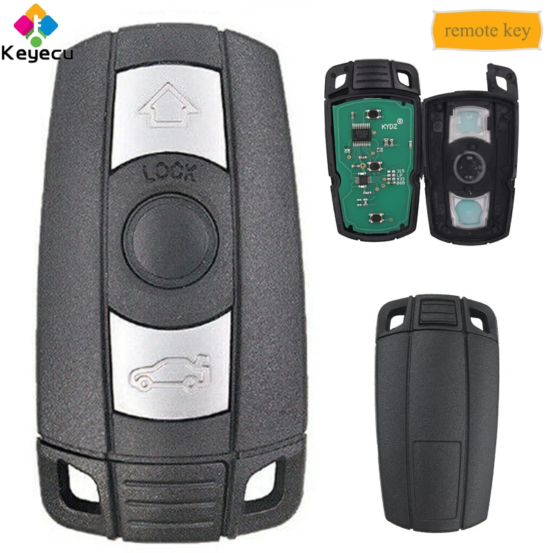 KEYECU KYDZ Smart CAS3 дистанционный ключ с 3 кнопками 315LP/ 315 МГц/433 МГц/868 МГц PCF7953 FOB для BMW E60