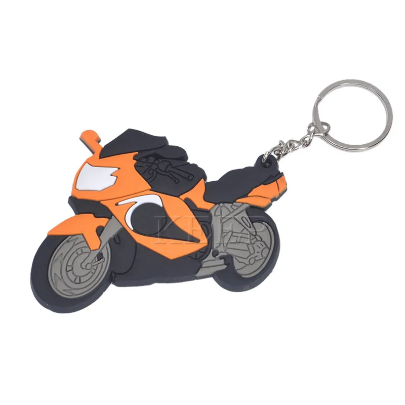 Брелок модель мотоцикла резиновая брелок держатель для BMW Suzuki Yamaha Kawasaki Honda 46