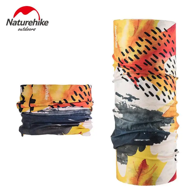 Chinese Ink Naturehike спортивный шарф повязка на голову Волшебная дышащая мягкая эластичная спортивная лента быстросохнущая для спорта на открытом воздухе для пеших прогулок на велосипеде - Цвет: Chinese Ink