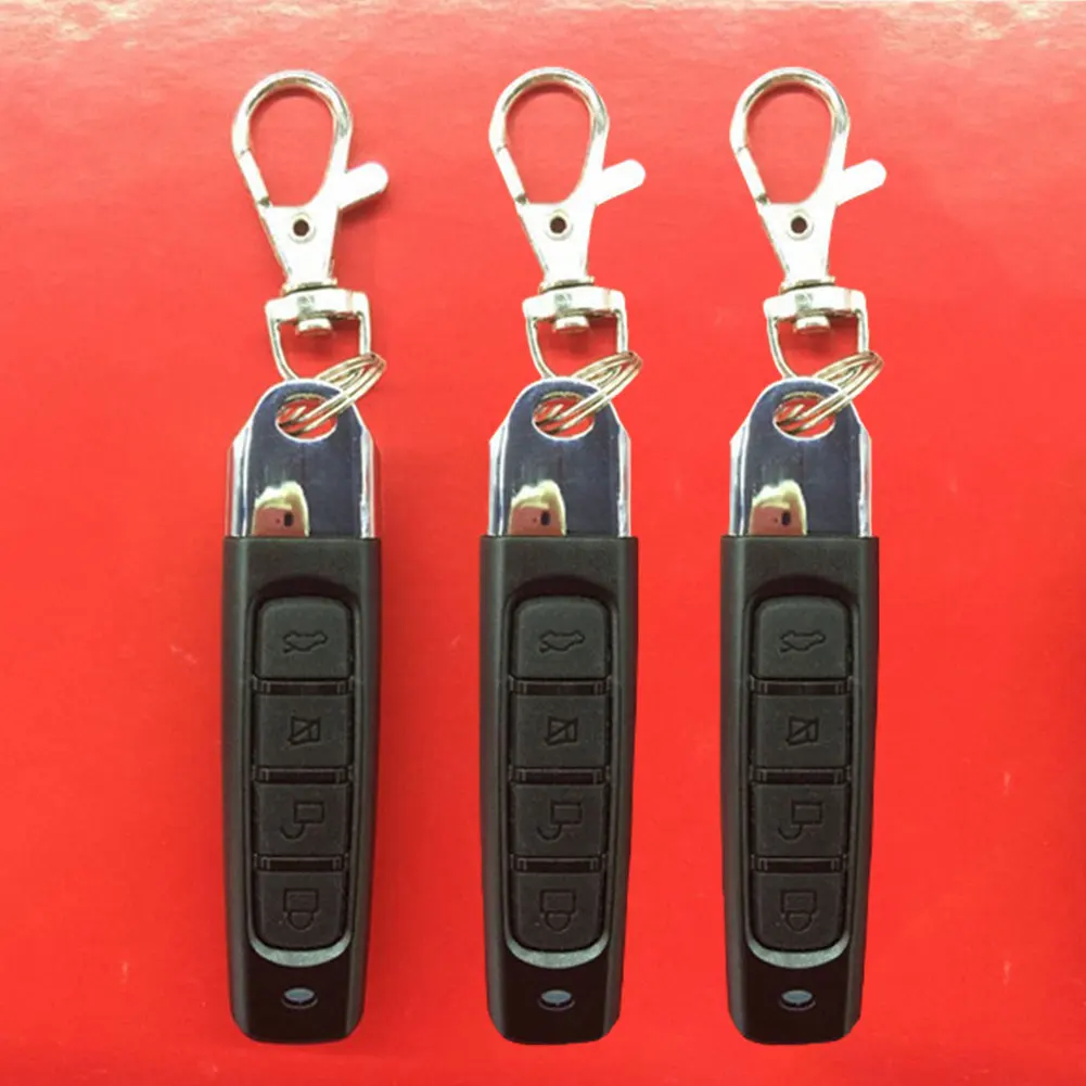 Новое поступление 433 МГц Авто пара Дистанционное копирование 4 пуговицы гаражные