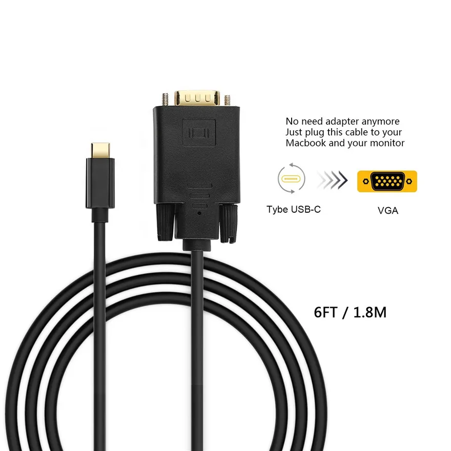 250 шт. USB-Кабель 1 8 м 6 футов | Электроника