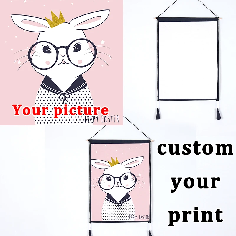 HD олень плакат домашний настенный декоративный цельный деревянный подвесной