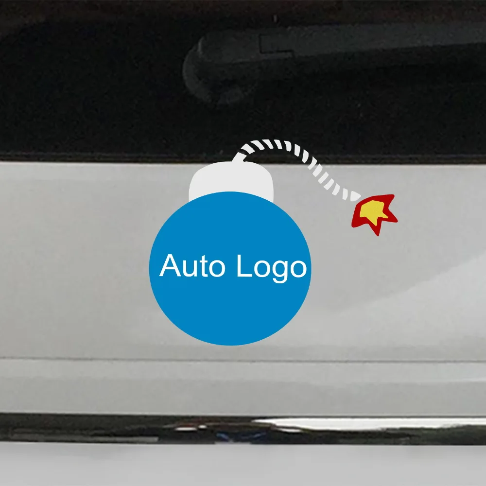 Для Volkswagen Vw Polo Passat B5 B6 Bora Автомобильная наклейка авто Логотип Наклейки Бомба