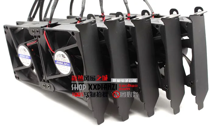 Free Delivery. PCI dual 8cm fan graphics card cooler winds of ball bearing cooling | Компьютеры и офис