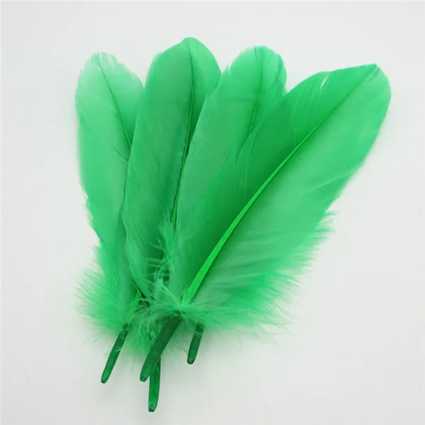 C3 Green 6pcs Lucia crafts! 15-22 см крылья ангела перо Свадебные вечерние украшения для дома перья H0501 - Цвет: C3 Green 6pcs