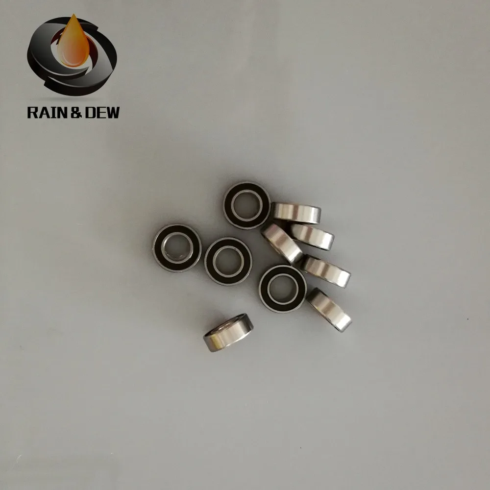 10 шт. 686-2RS подшипник ABEC-7 6x13x5 мм миниатюрный 686RS упорные шариковые подшипники 618/6RS синий герметичный 686 2RS Rulman