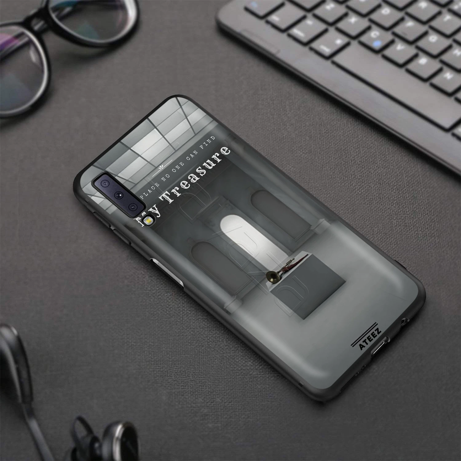 Чехол ATEEZ HongJoong SeongHWA для Samsung Galaxy S20 S10 S9 S8 S7 S6 Plus Note 9 8 M30 M20 M10 Edge Lite Ultra|Бамперы| |