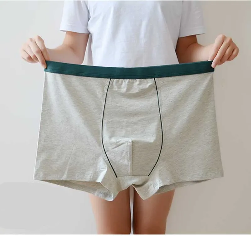 4 шт./лот, 9XL размера плюс, мужское нижнее белье, хлопок, мужское нижнее белье, дышащие Бесшовные трусы, сексуальные семейные трусы, мужские боксеры для мужчин