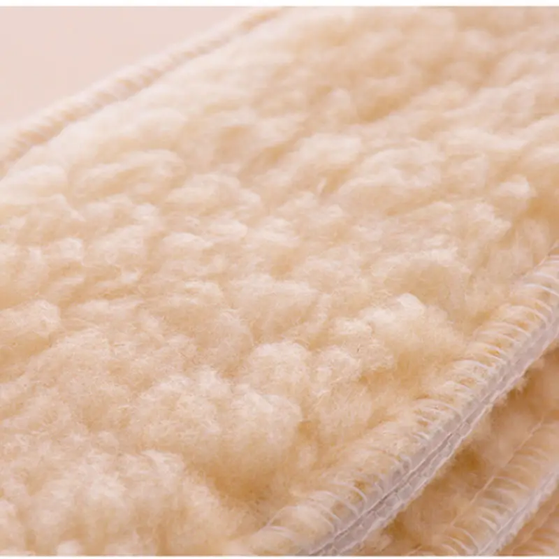 Флисовые теплые стельки 1 пара 7 размеров Зимние удобные зимние унисекс для