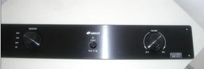 Корпус усилителя 430*75*320 мм полностью алюминиевый корпус мощности QJ-4375