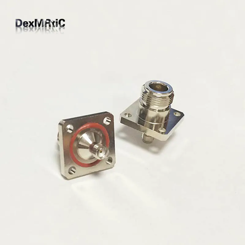 Переходник с гнездовым разъемом SMA Female RF Coax переходник 4 отверстиями