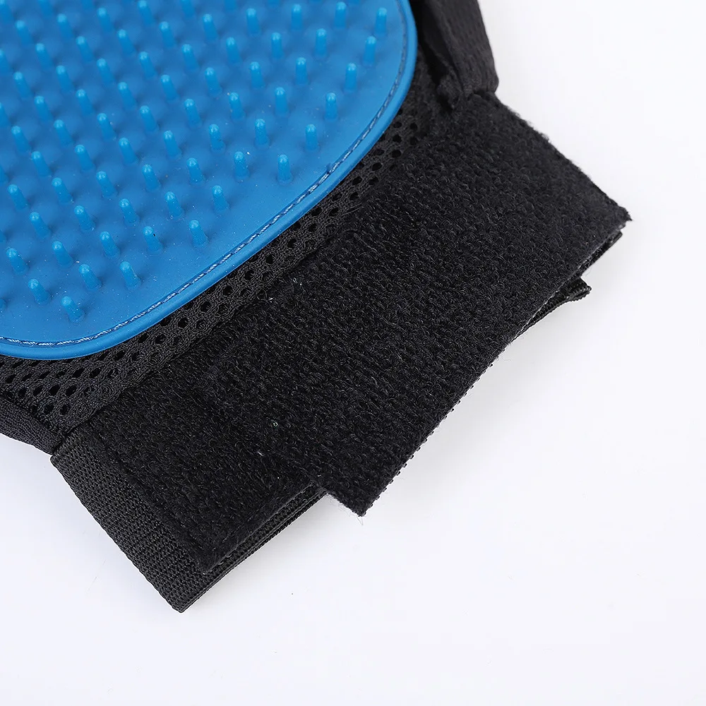 Высокое качество двусторонняя силиконовая Cat Уход за лошадьми перчатки собака