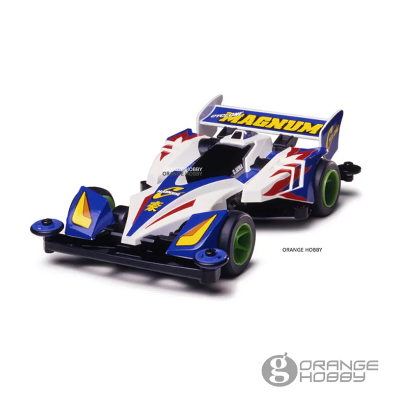 OHS Tamiya 1/32 Mini 4WD Cyclone Magnum (TZ Chassis) в сборе Комплекты пластиковых моделей | Игрушки и