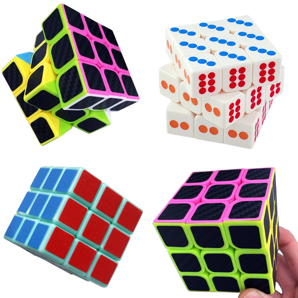 3*3*3 магический куб пазл игрушка для детей Пулли скоростной 3x3x3 на 3 по мирор блок