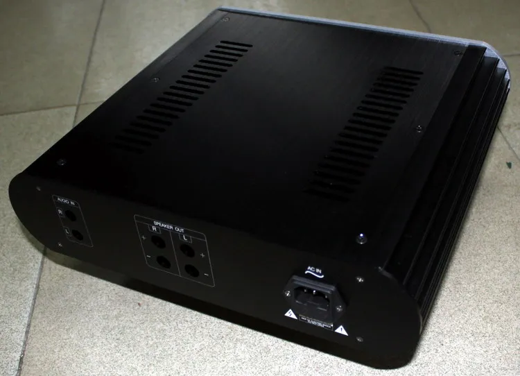 Новый алюминиевый корпус amp/домашний аудиоусилитель (размер 312*335*82 мм)|audio amplifier