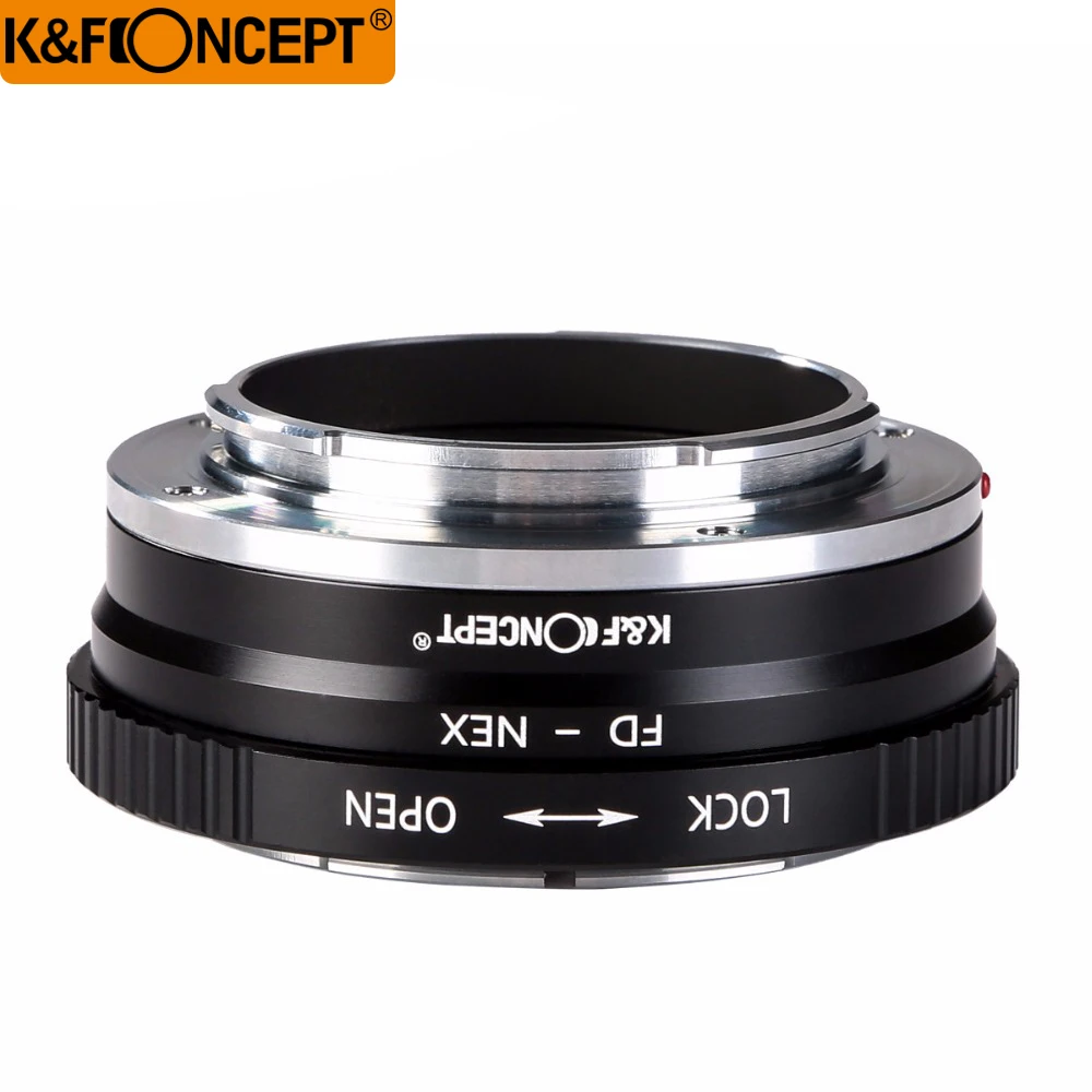 K& F концепция FD-NEX II объектив камеры переходное кольцо для Canon FD объектив для sony NEX E-mount корпус камеры NEX NEX3 NEX5 NEX5N NEX7