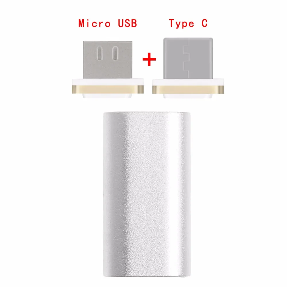 1 шт. Магнитный переходник Type C для Micro USB + Samsung/HTC/Xiaomi/Huawei/ASUS/ZTE/Meizu|Кабели передачи