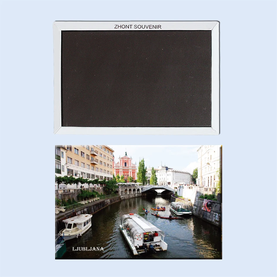 Прямоугольные магниты сувенир Любляны туристические холодильника 21474|refrigerator