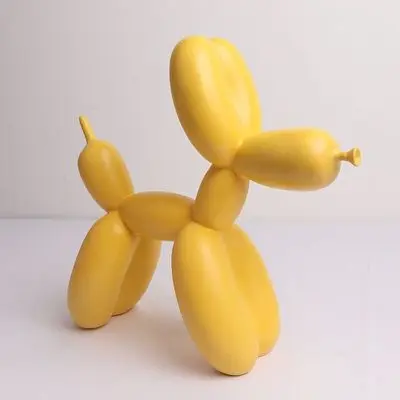 Yellow Горячо! Современный художественный креативный Рисование воздушный шар статуя собаки американский поп-арт 17 см воздушный шар собака Рождественский подарок, подарок на день Святого Валентина - Цвет: Yellow